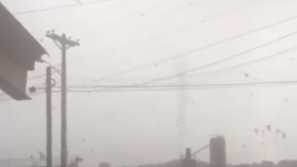 Varias viviendas afectadas por formación 'tornádica' en Las Mañanitas