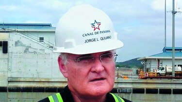 'Ya las esclusas tienen nombre': Jorge Luis Quijano, administrador del Canal de Panamá