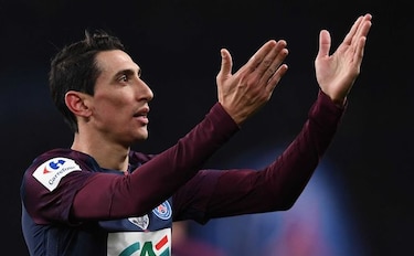 Di María marca doblete en triunfo del PSG sobre Marsella