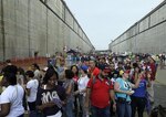 45 mil personas vieron la ampliación del Canal de Panamá