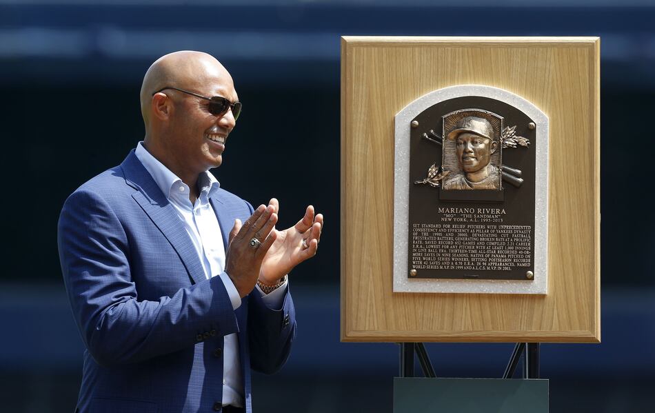 Mariano Rivera se mantiene imbatible en el Salón de la Fama de las Grandes Ligas