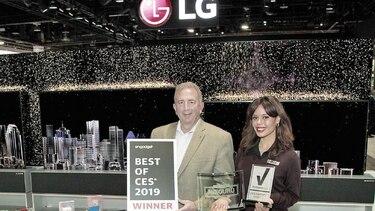 LG recibe más de 140 premios CES y honores en múltiples categorías