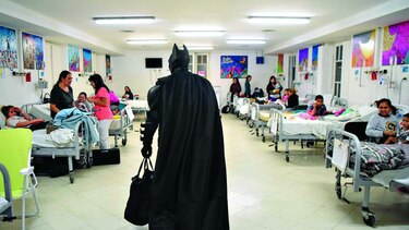 El Batman del hospital de niños