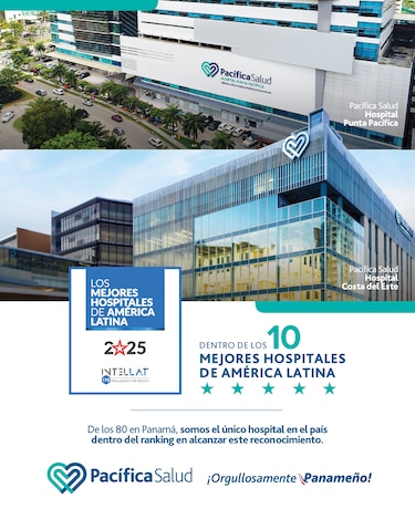 Pacífica Salud destaca como el único hospital panameño dentro de los 10 mejores hospitales de América Latina según Ranking Intellat