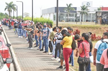 Nuevos contratos de trabajo, un 40% por debajo de 2019