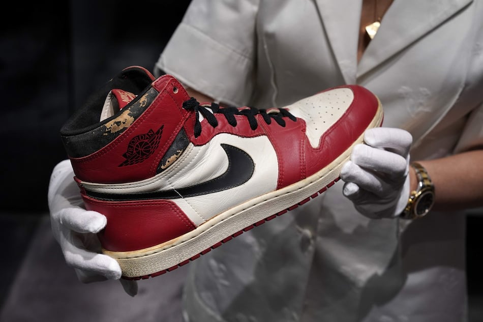 Récord mundial para unas zapatillas de Michael Jordan: 615 mil dólares