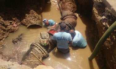 Suspenden suministro de agua potable en la ciudad capital