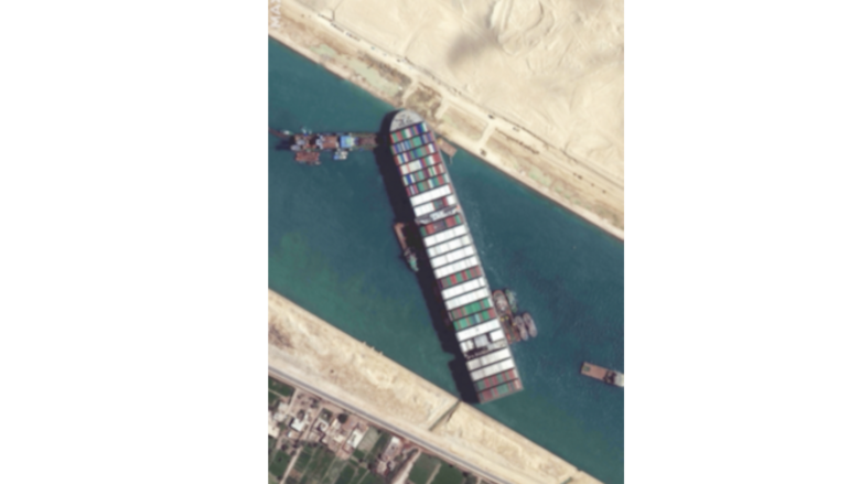 El tráfico en el canal de Suez está en su nivel más bajo, desde el accidente del Ever Given