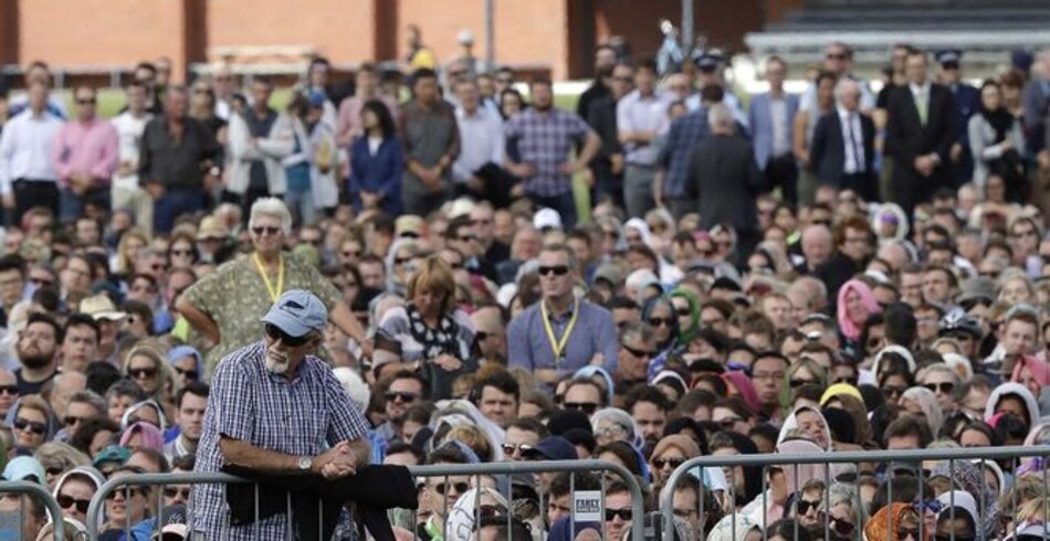 Homenaje nacional en Nueva Zelanda a las víctimas de la masacre en dos mezquitas