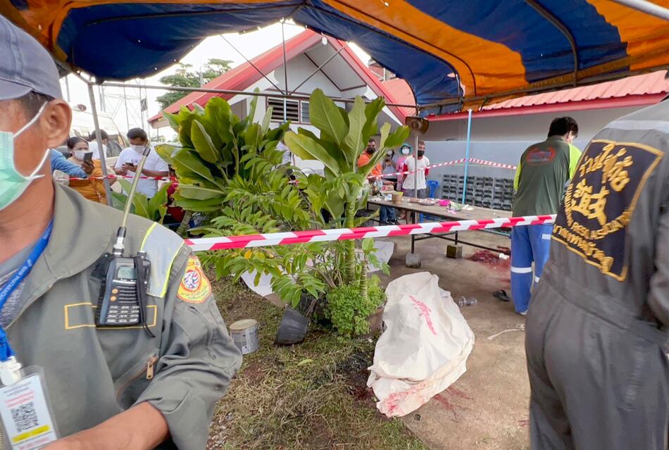 Tiroteo en una guardería en Tailandia: expolicía mata a 24 niños y 11 adultos