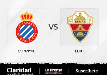 RCD Espanyol Barcelona en búsqueda de la victoria frente a Elche