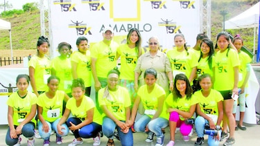Carrera caminata en Panamá Oeste de Amarilo