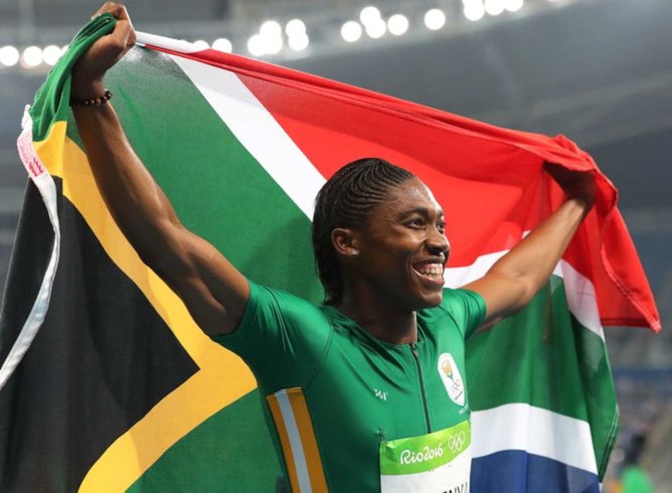 Caster Semenya logra su primer oro olímpico