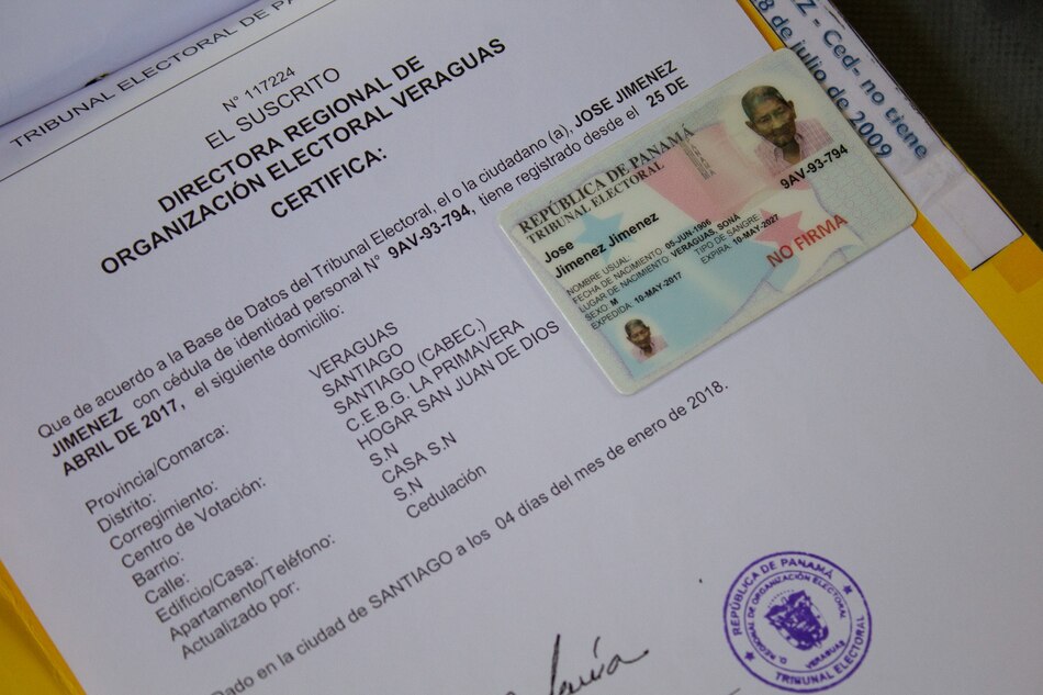 José Jiménez tiene 116 años de edad y es la tercera persona más longeva de Panamá