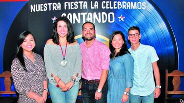 Nuestra fiesta la celebramos cantando juntos