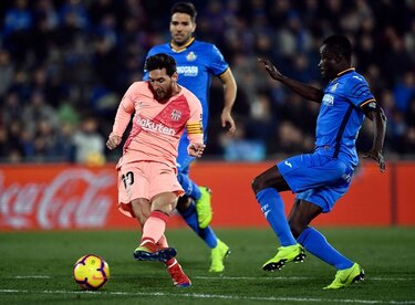 Barcelona derrota al Getafe y deja al Real Madrid a 10 puntos