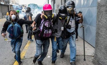 Denuncian 113 agresiones contra periodistas y medios en 2018 en Venezuela