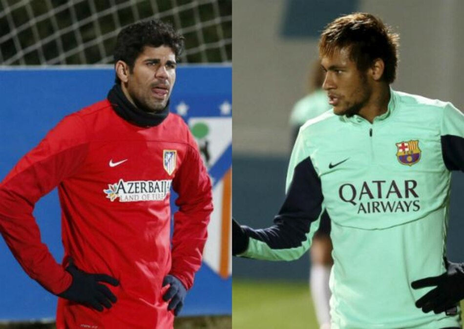 Costa cerca de la recuperación; Neymar no muestra avances