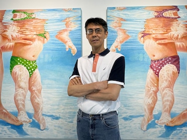 Pintor japonés se inspira en la belleza de Panamá y gana reconocimiento nacional e internacional