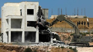 Israel comienza la polémica demolición de casas palestinas cerca de Jerusalén