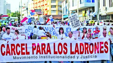 Dicen 'no' a la corrupción