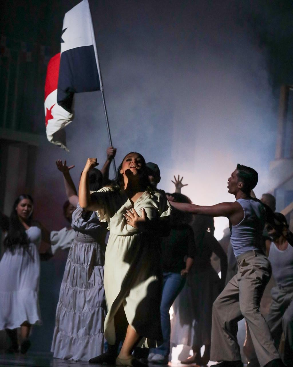 Maestra Vida, el musical, una inspiración en la obra homónima del maestro Rubén Blades, la cual se ha presentado en distintos escenarios panameños. Foto/Ministerio de Cultura