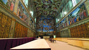 ‘Show’ sobre la Capilla Sixtina