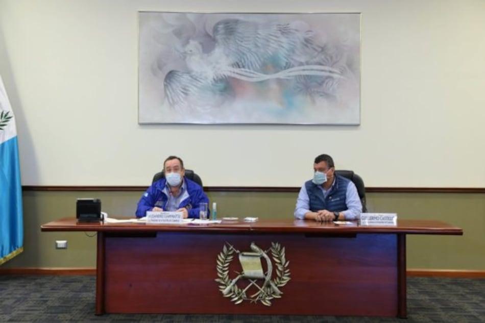 Presidente y vicepresidente de Guatemala se reconcilian y piden diálogo ante la crisis