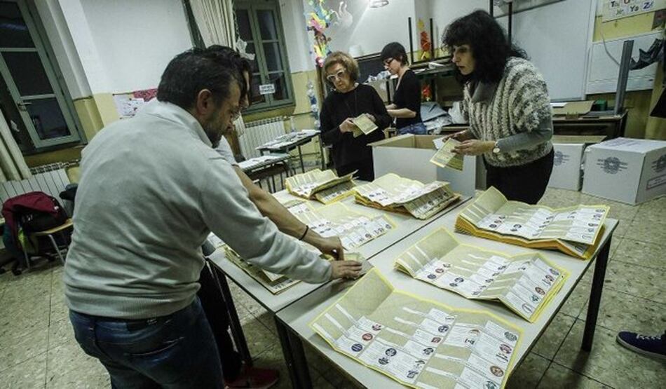 Auge de la derecha y del movimiento antisistema en Italia, incertidumbre sobre mayoría