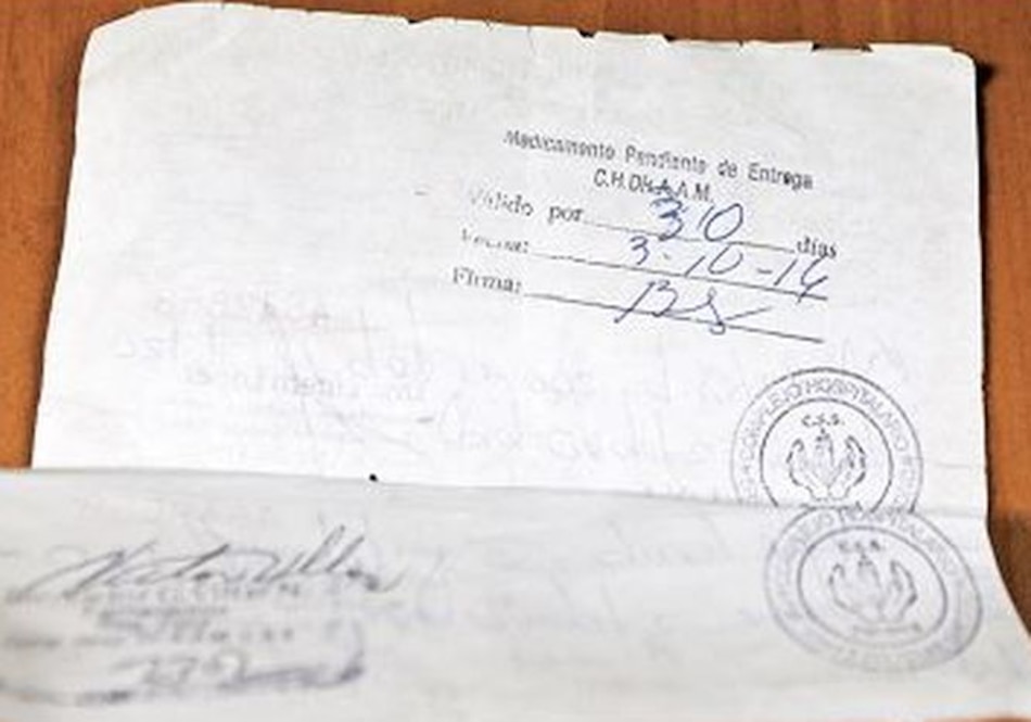 Pacientes de cáncer, sin medicinas