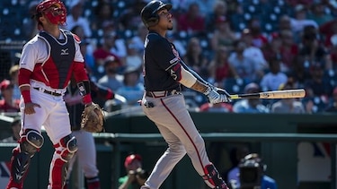 Johan Camargo conectó jonrón decisivo para Atlanta