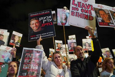 Israelíes piden a Netanyahu parar la guerra en Gaza hasta que sea liberado el último rehén