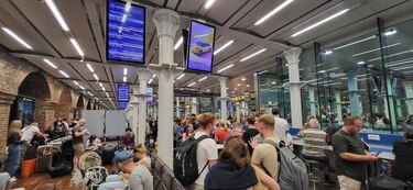 Eurostar cancela uno de cada cuatro trenes desde hoy hasta el domingo por un sabotaje en la línea ferroviaria