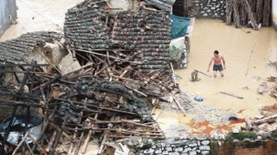 Tercer fuerte temporal de junio deja al menos 25 muertos en sur de China