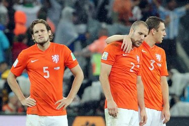 Dos jugadores se negaron a efectuar el primer tiro penal de Holanda