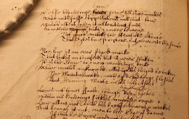 Se descubre una copia oculta de un famoso soneto de Shakespeare