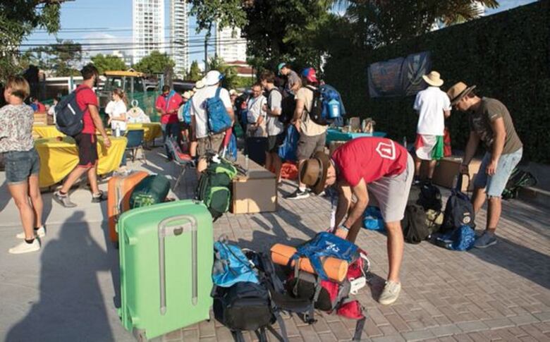 La tarea de brindar posada a 60 peregrinos de la JMJ 2019