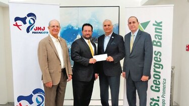 St. Georges Bank contribuye con la Jornada Mundial de la Juventud 2019