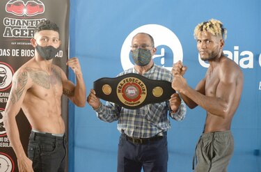 De La Rosa y Galeano, listos para disputar el título Fedecaribe de las 135 libras 