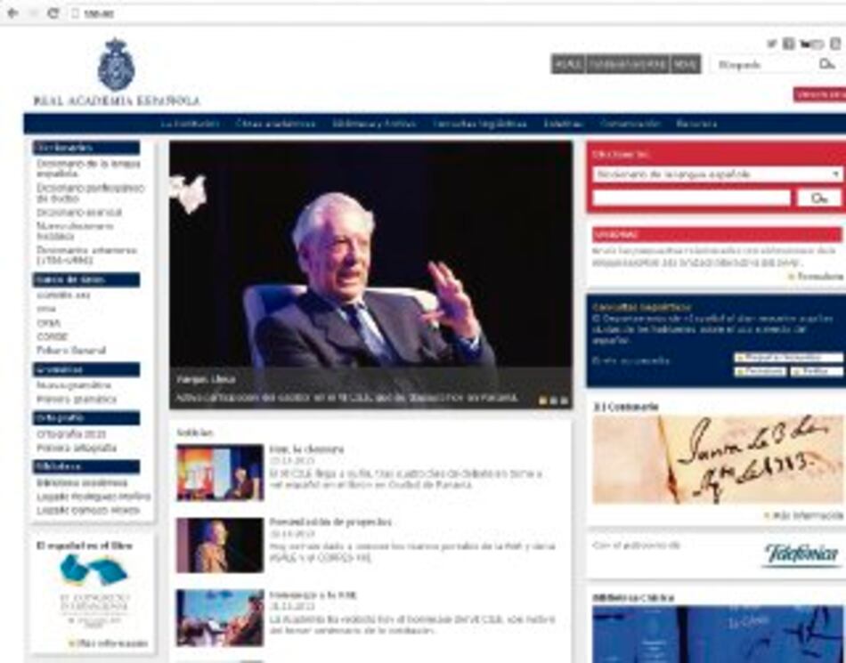 Cambios en ´rae.es´