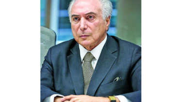Michel Temer: gobierno funcionará