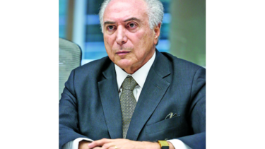 Michel Temer: gobierno funcionará
