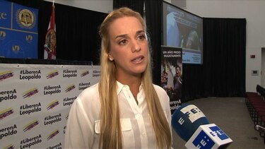 Lilian Tintori asegura que su esposo sigue fuerte y no dejará Venezuela