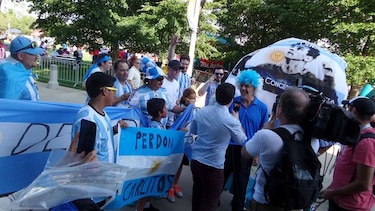 Panamá vive su fiesta en las afueras del Soldier Field