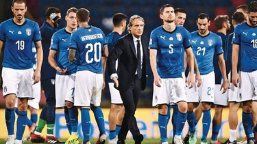 Italia empata ante Polonia y Bélgica gana por goleada