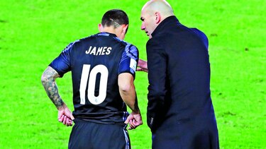 James alborotó el avispero en el Real