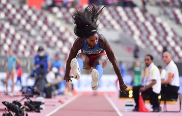 Final del salto triple tendrá duelo sudamericano con Rojas e Ibargüen
