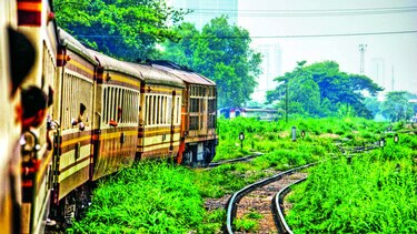 Los viejos y lentos trenes