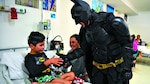 El Batman del hospital de niños
