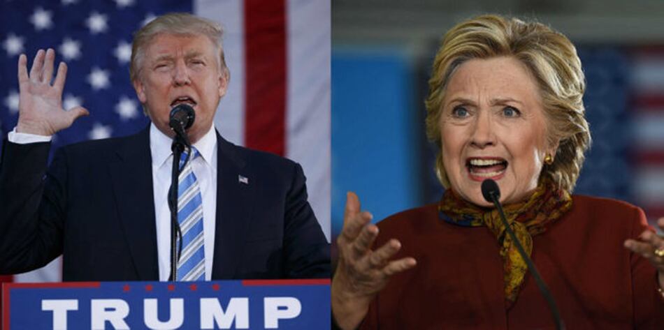 Trump intenta recuperar terreno perdido, y Clinton apuesta a la unión nacional